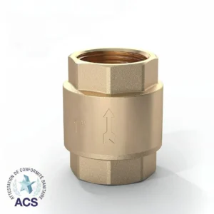 Brass Swing Spring Check Valve - Image 1